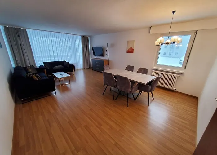 Helle 2 Schlafzimmer In - Grosszuegig, Zentral Und Ruhig Gelegen Davos