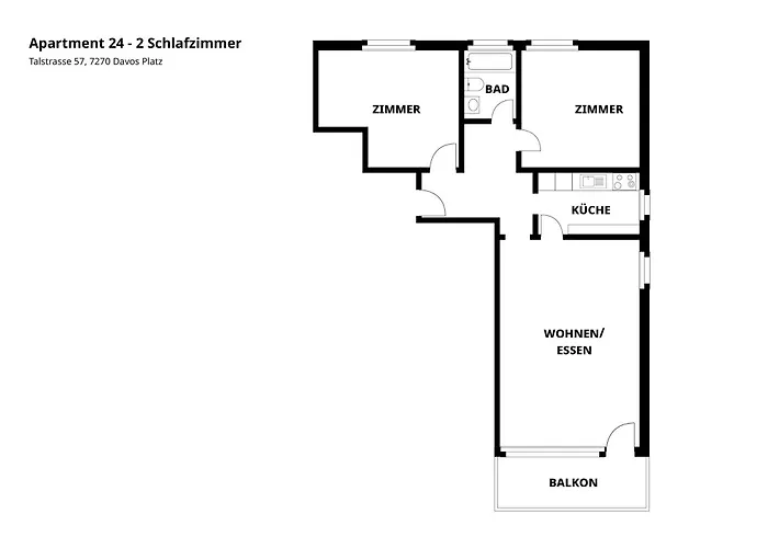 Helle 2 Schlafzimmer In - Grosszuegig, Zentral Und Ruhig Gelegen Apartament